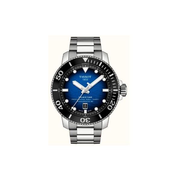 TISSOT T1206071104101 SEASTAR 2000 POWERMATIC 80