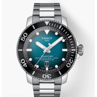 TISSOT T1206071104100 SEASTAR 2000 POWERMATIC 80