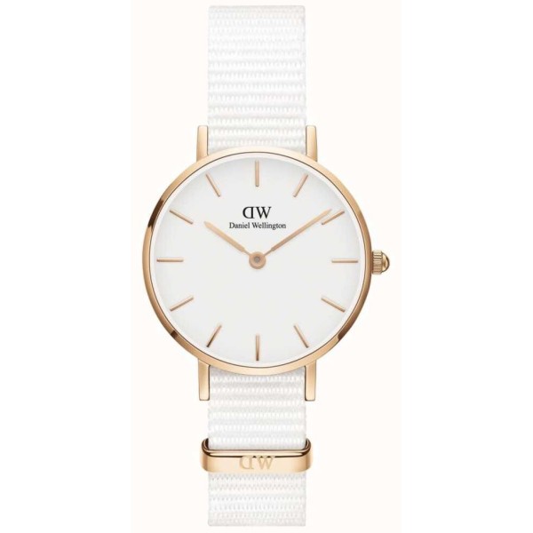 DANIEL WELLINGTON DW00100313 PETITE WHITE NATO