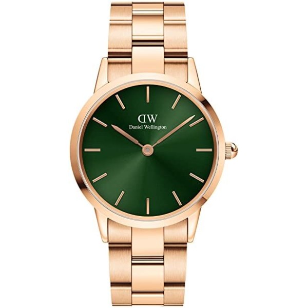 DANIEL WELLINGTON DW00100419 ICONIC EMERALD ROSEGOLD