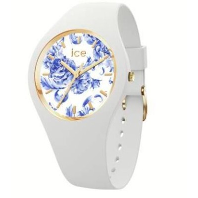 ICE WATCH IC019226 RELOJ BLUE- WHITE PORCELAIN SILICONA SMALL 3H