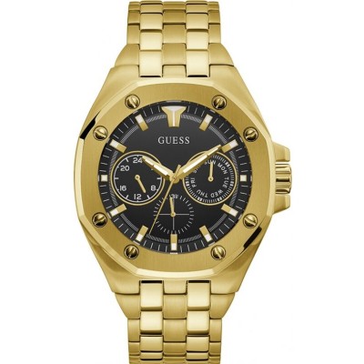 Reloj Guess Caballero Top Gun Acero Dorado 46mm Ref: GW0278G2