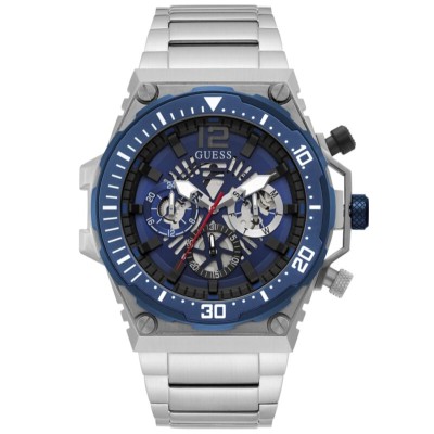 Reloj Guess Caballero Exposure Cronógrafo Acero 48mm Ref: GW0324G1