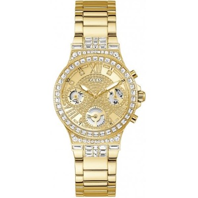 Reloj Guess Mujer Moonlight Dorado Acero Ip Dorado Con Circonitas 36mm Ref: GW0320L2