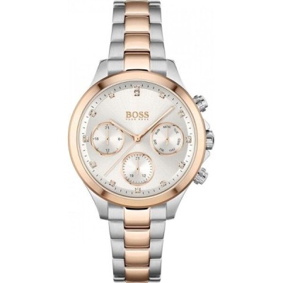 Reloj Boss Mujer Hera Bicolor Acero/Ip Dorado Multifunción 36mm Ref: 1502564