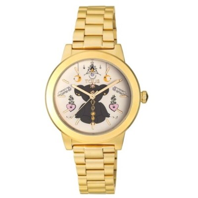 Tous reloj mujer magic time de acero ip dorado Ref: 100350705