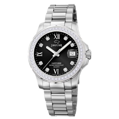 Reloj Jaguar Mujer Executive Dame Acero Esfera Negra 34,5mm Ref: J892/4