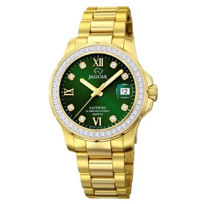 Reloj Jaguar Mujer Executive Dame Acero Dorado 34,5mm Ref: J895/2