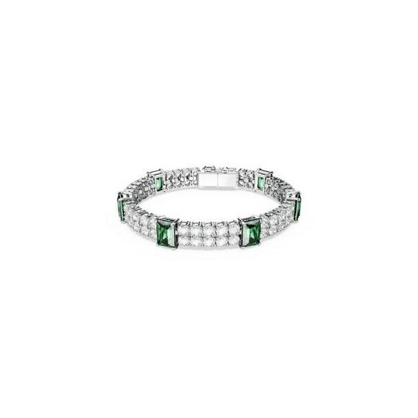 Pulsera Femme Swarovski Matrix TB L 5666163 Green Stones - GRE/RHS M