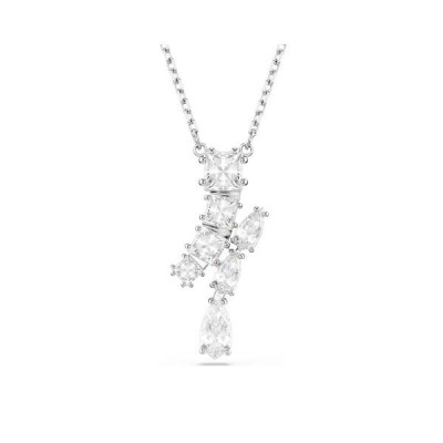 Colgante Swarovski Matrix Tallas Mixtas Blanco Baño Rodio Ref: 5700420