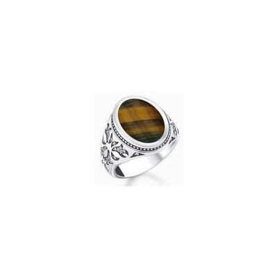 Thomas Sabo. Anillo para Hombre Plata de Ley 925 Ref. TR2454-950-1-62
