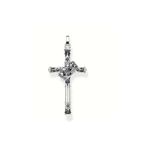 THOMAS SABO PE886-643-11 COLGANTE CRUZ Y CORONA