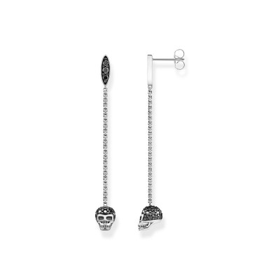 Pendientes Thomas Sabo Calavera Plata De Ley Ref: H2164-643-11