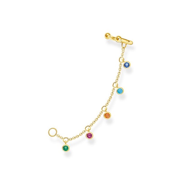 THOMAS SABO EC0025-488-7 PIEDRAS DE COLORES ORO