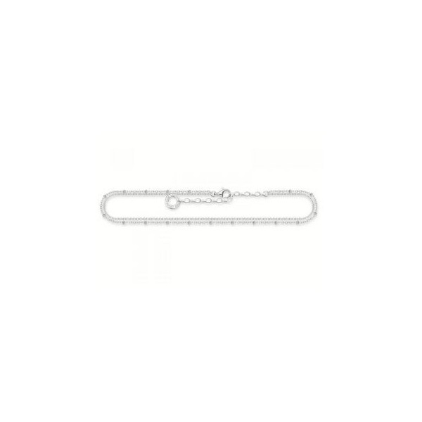 THOMAS SABO AK0030-001-21-L27V TOBILLERA DOBLE EN PLATA