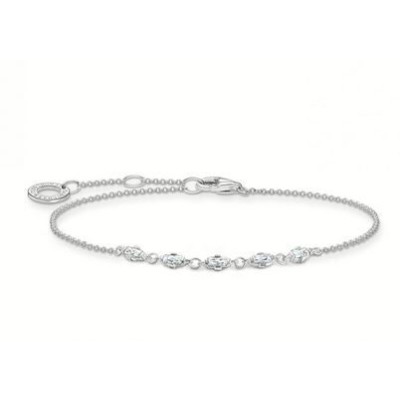 THOMAS SABO A2024-051-14-L19V PULSERA VINTAGE BLANCO PIEDRAS PLATA