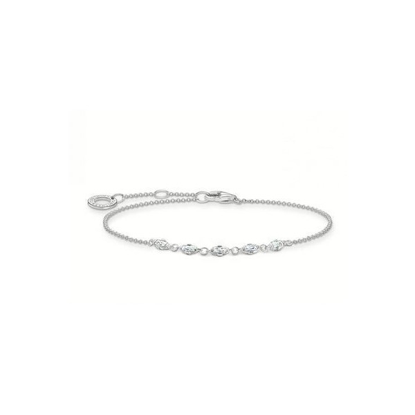 THOMAS SABO A2024-051-14-L19V PULSERA VINTAGE BLANCO PIEDRAS PLATA