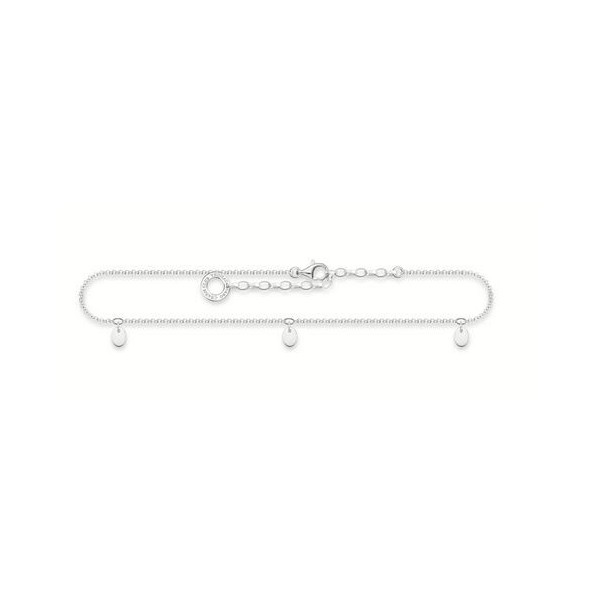 THOMAS SABO AK0025-001-21-L27V TOBILLERA MEDALLAS PLATA