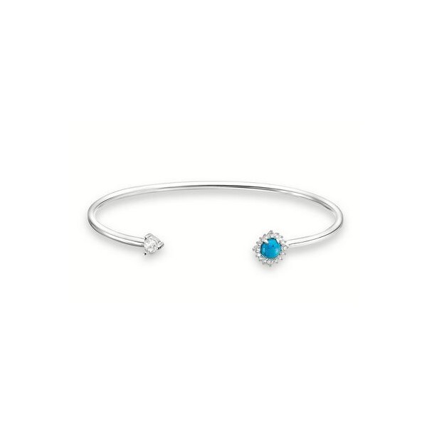 THOMAS SABO AR107-405-17-L15,5 BRAZALETE PIEDRA TURQUESA