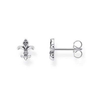 Pendientes Thomas Sabo Flor De Lis Plata De Ley Ref: H2113-643-11