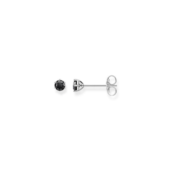 Pendientes Thomas Sabo Piedra Negra Ref: H1964-051-11