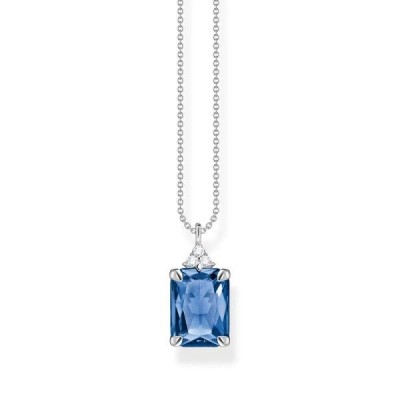Thomas Sabo colgante cadena piedra azul plata Ref. KE2089-166-1-L45V