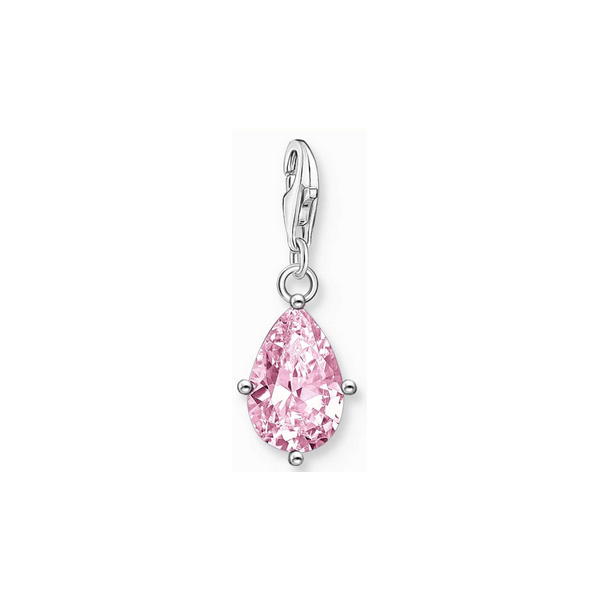 Thomas Sabo Colgante Charm rosa gota plata Ref.2031-051-9