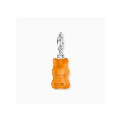 Charm Thomas Sabo Osito De Oro Naranja De Plata De Ley Ref: 2185-017-8