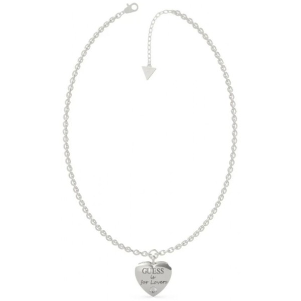 Guess colgante mujer acero 16-18" bold heart chain rh Ref: UBN70025