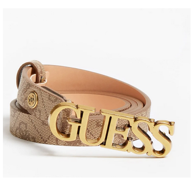 Guess cinturón naya adjustable pant belt latte s Ref: BW7537VIN20-LTE S