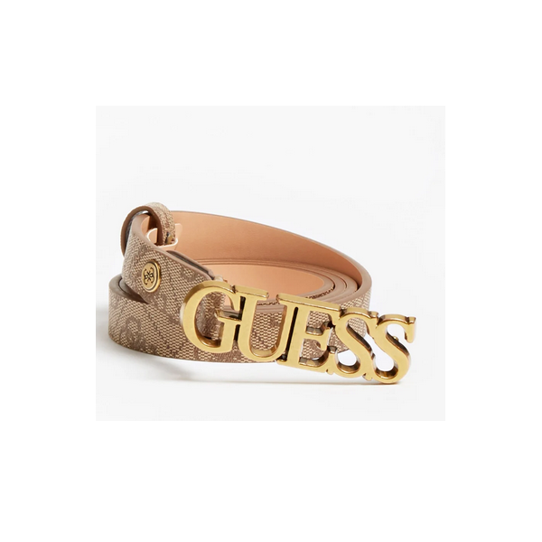 Guess cinturón naya adjustable pant belt latte s Ref: BW7537VIN20-LTE S