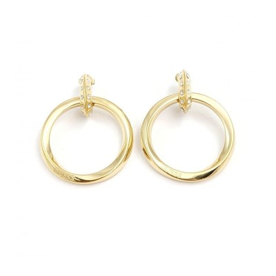 Pendientes Guess Mujer Hoops Don´t Lie Acero Dorado Ref: JUBE01488JWYGT-U
