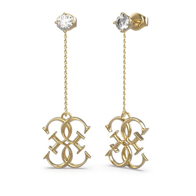 Guess pendientes mujer 4g status dorados Ref: JUBE01477JWYGT-U