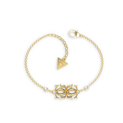 Guess pulsera 4g status dorada Ref: JUBB01475JWYGS