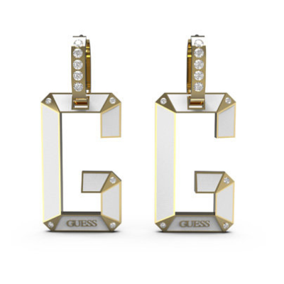 Guess pendientes mujer g-shades acero/dorado Ref: JUBE01469JWYGRHT-U
