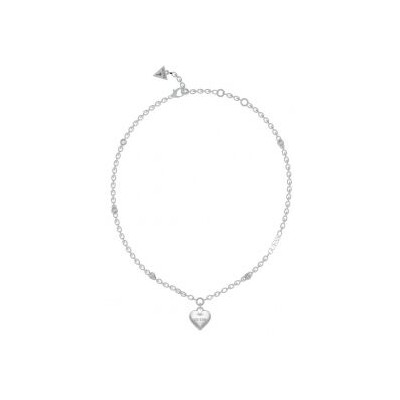 Collar Guess Mujer Falling in Love Acero Ref: JUBN02230JWRHT-U