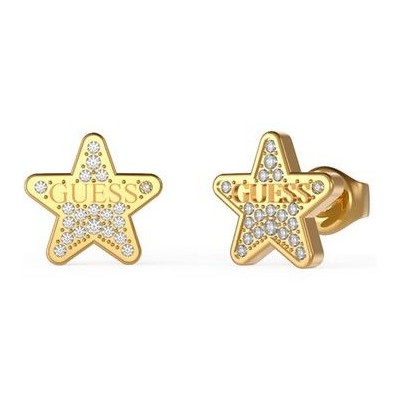 Guess pendientes mujer studs party acero dorados Ref: JUBE02157JWYGT-U