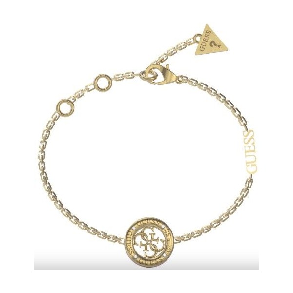 Guess pulsera mujer 4g loop acero dorada Ref: JUBB02289JWYGBKS