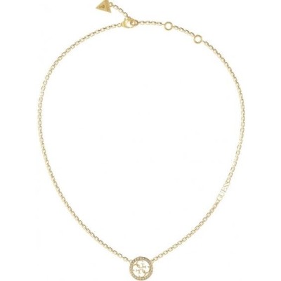 Guess collar mujer life in 4 g acero dorado Ref: JUBN02141JWYGT-U