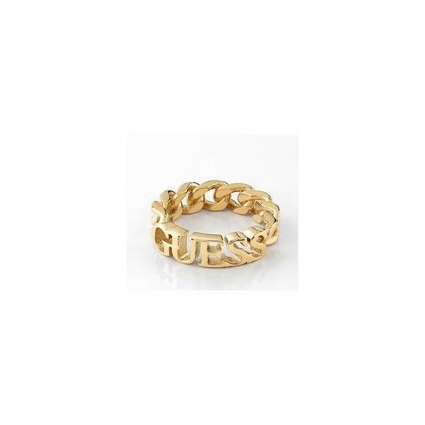 Anillo Guess Caballero X Power Dorado Ref: JUXR03003JWYGBK62