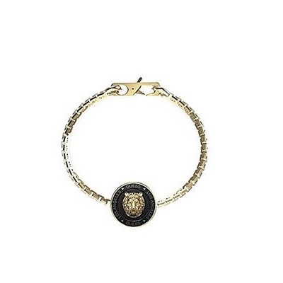 Pulsera Guess Caballero Lion King Acero Dorado Ref: JUMB01317JWYGYBS
