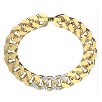 Pulsera Guess Caballero Champions Dorada Ref: JUMB01380JWYGS