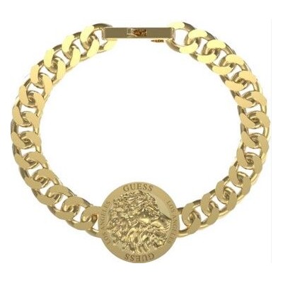 Pulsera Guess Caballero Lion King Dorado Ref: JUMB03008JWYGS