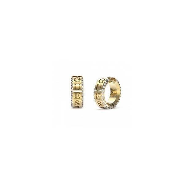 Pendientes Guess Aros Just Guess Dorados Ref: JUBE03112JWYGT-U