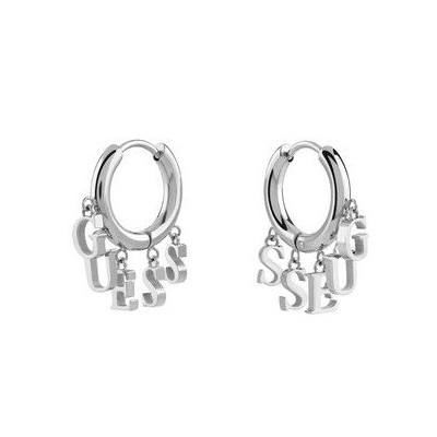 Pendientes Guess Huggie Me Letras Guess Acero Ref: JUBE03140JWRHT-U