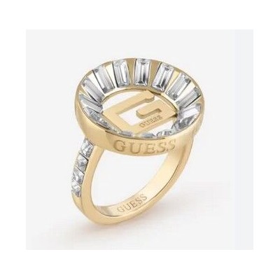 Anillo Guess Mujer Icon Acero Dorado Ref: JUBR03013JWYG54
