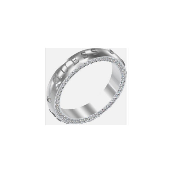 Anillo Guess Mujer Circle Lights Acero Ref: JUBR03164JWRH54