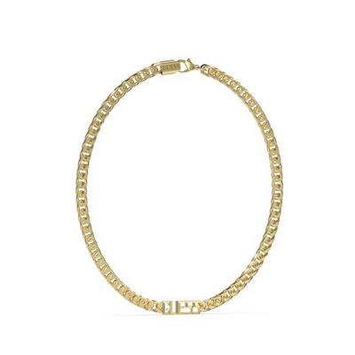 Gargantilla Guess Caballero Vegas Acero Dorado Ref: JUMN03204JWYGBKT-U