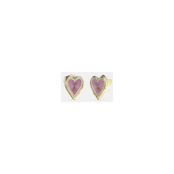 Pendientes Guess Yellow Gold/Purple Ref.JUBE03 237JW