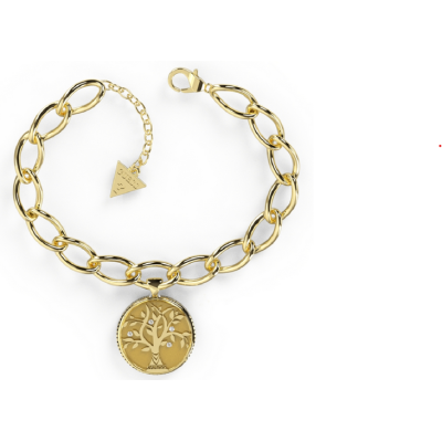 Pulsera Guess Mujer Talismania Acero Dorado Ref: JUBB01438JWYGS